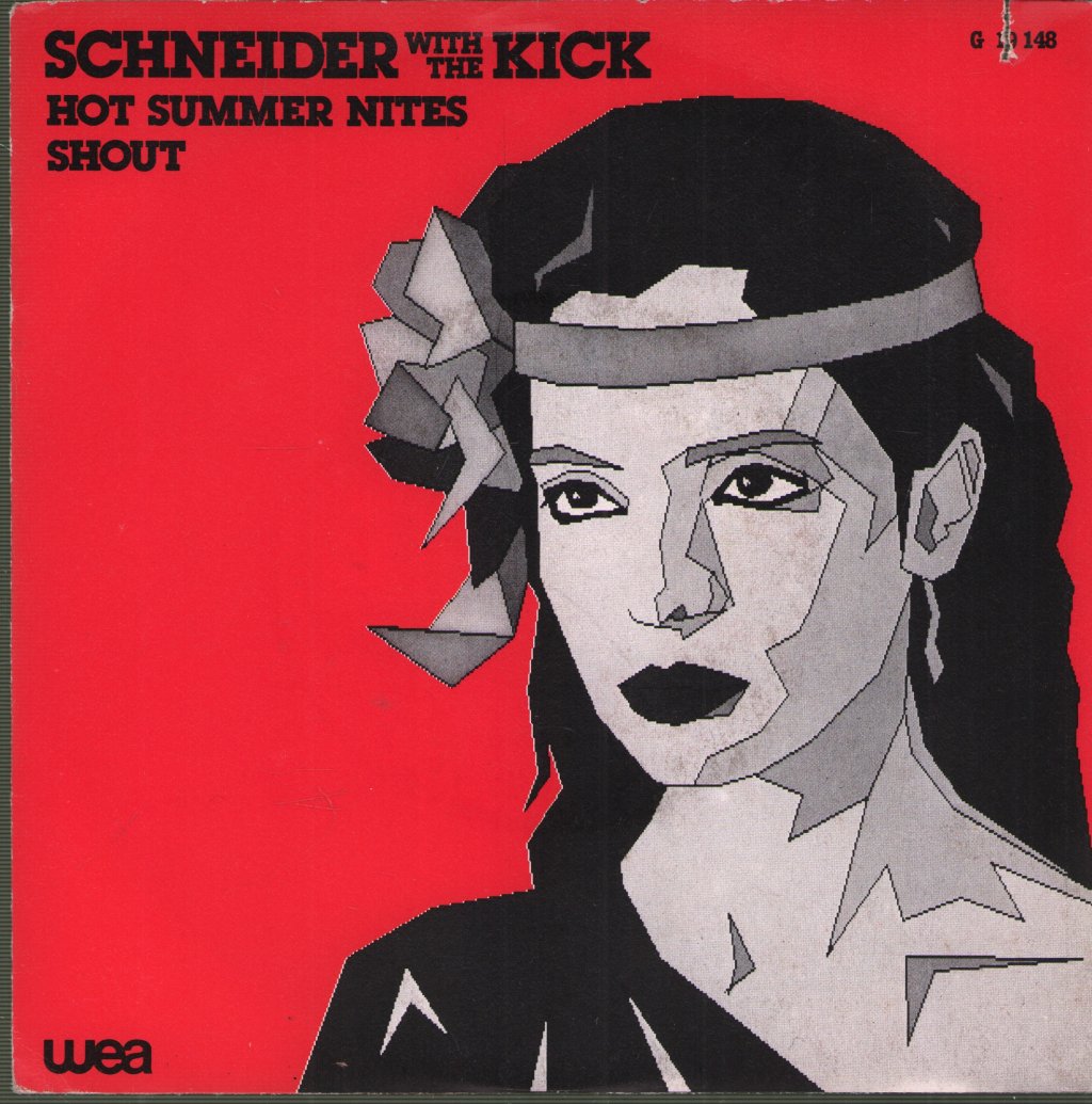 Schneider With The Kick - Hot Summer Nites - 7 Inch