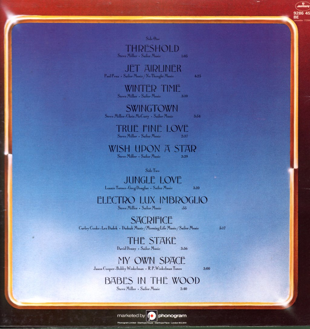 Steve Miller Band - Book Of Dreams - Lp