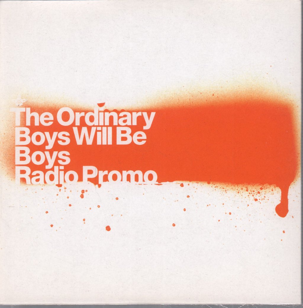 Ordinary Boys - Boys Will Be Boys (Radio Promo) - Cd