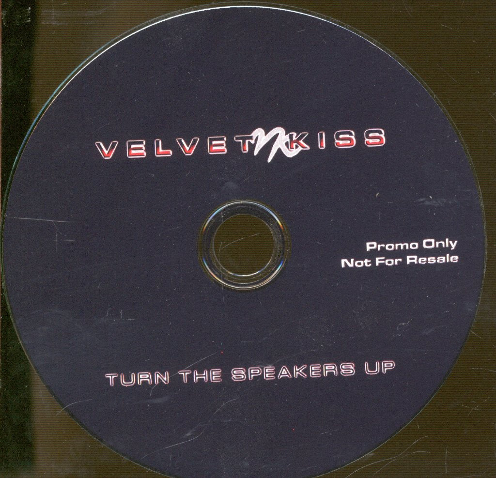 Velvet Kiss - Turn The Speakers Up - Cdr