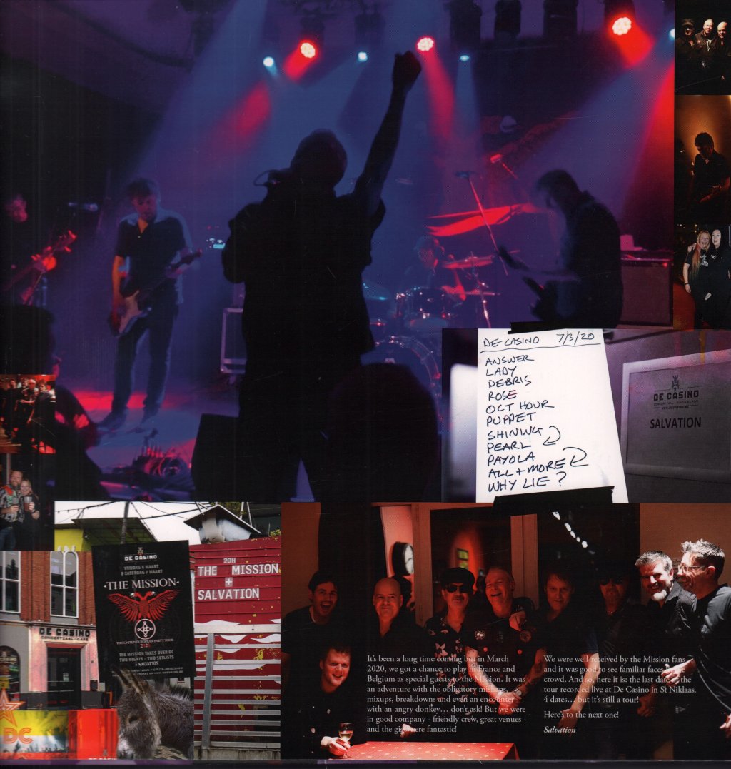 Salvation (Goth Group) - We Gave You Diamonds... Live at De Casino - Lp