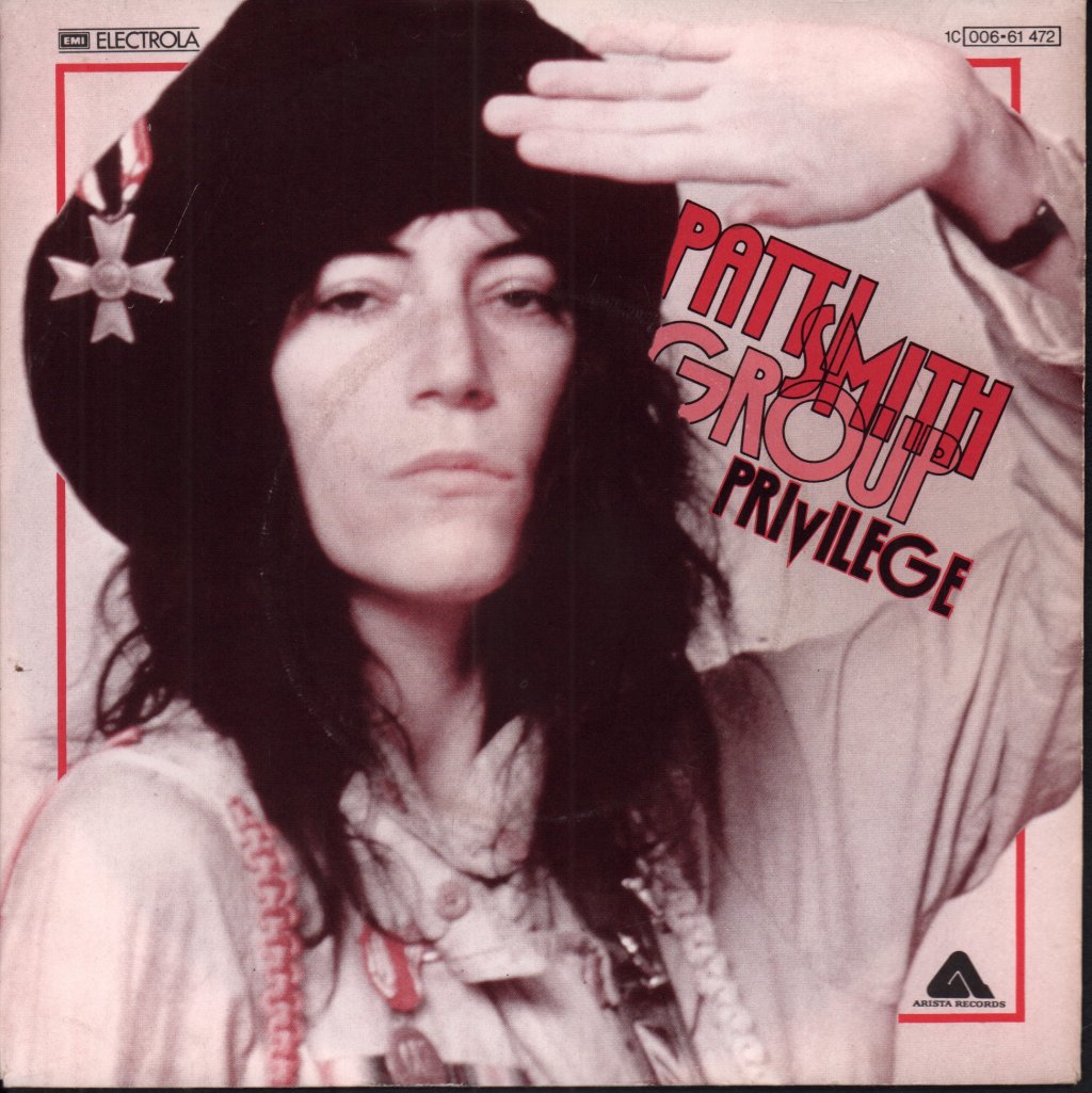Patti Smith Group - Privilege - 7 Inch