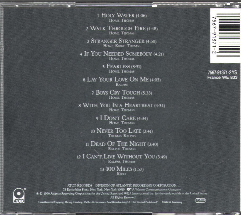 Bad Company - Holy Water - Cd