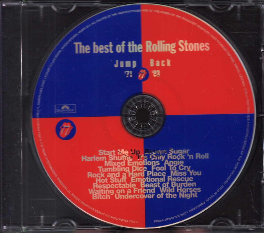 Rolling Stones - Jump Back (The Best Of The Rolling Stones '71-'93) - Cd