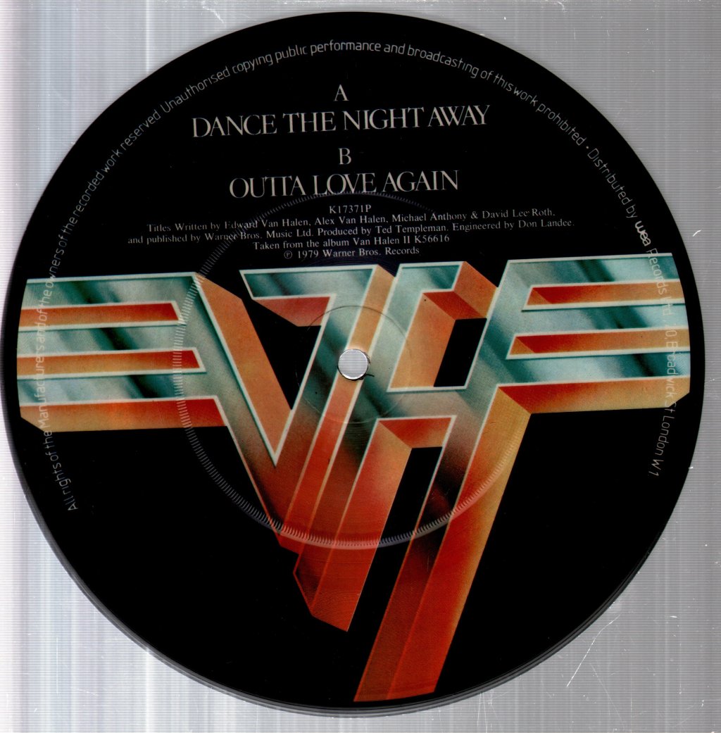 Van Halen - Dance The Night Away - 7 Inch