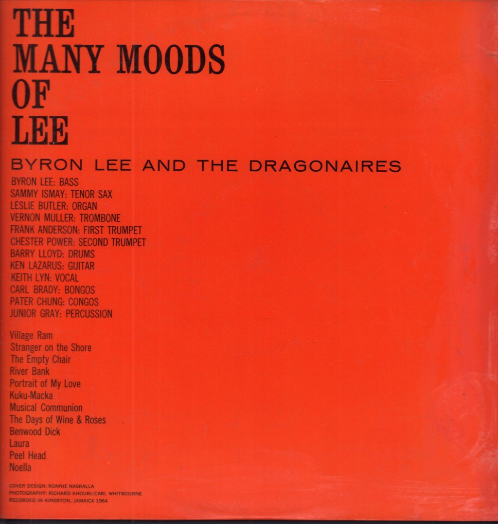 Byron Lee And The Dragonaires - Many Moods Of Lee - Lp