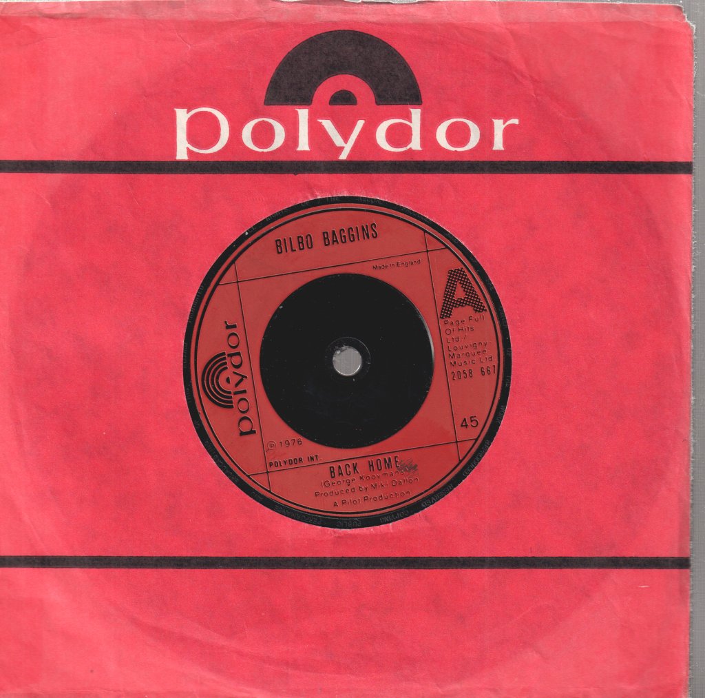 Bilbo Baggins - Back Home - 7 Inch