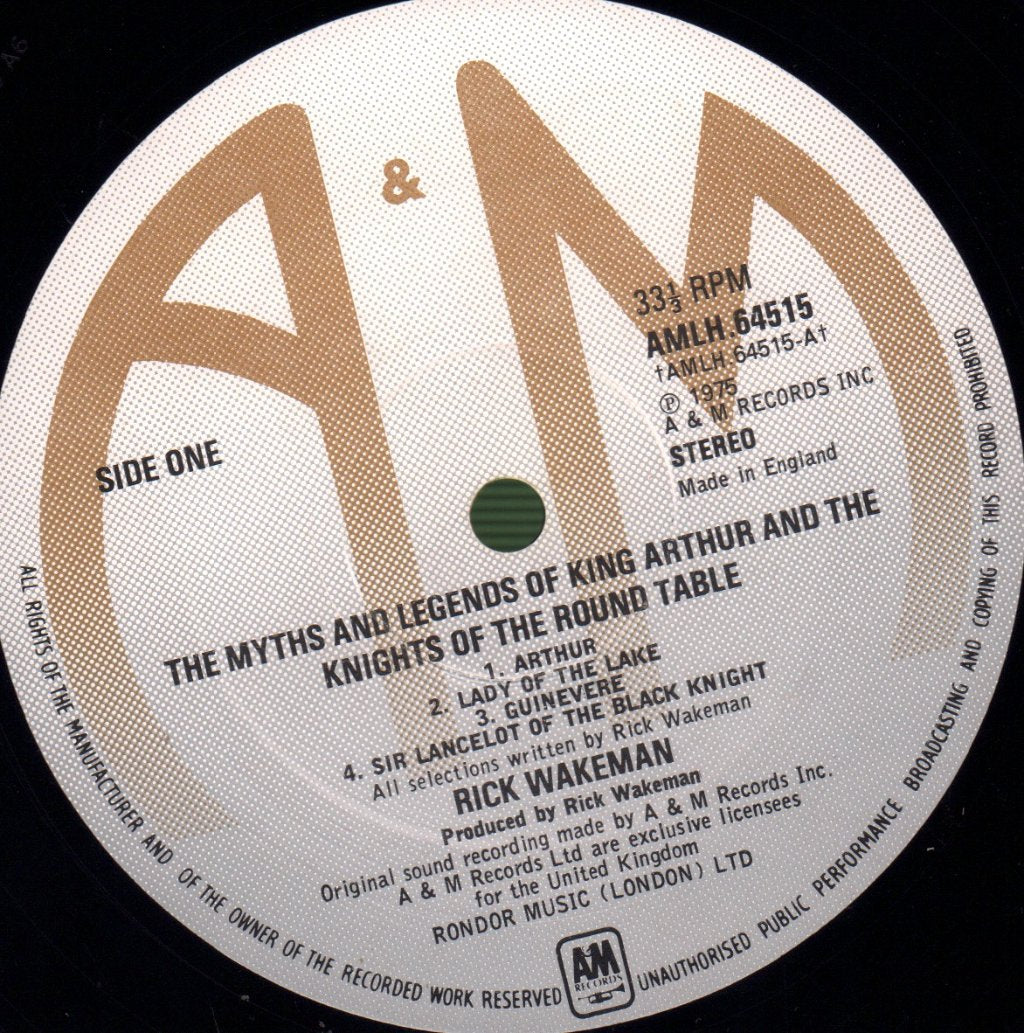Rick Wakeman - Myths And Legends Of King Arthur - Lp