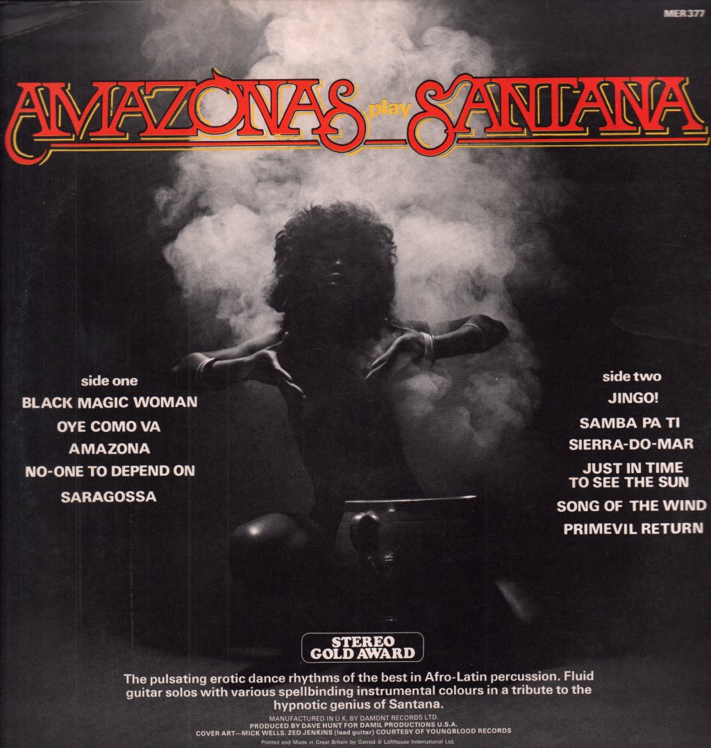 Amazonas - Play Santana - Lp