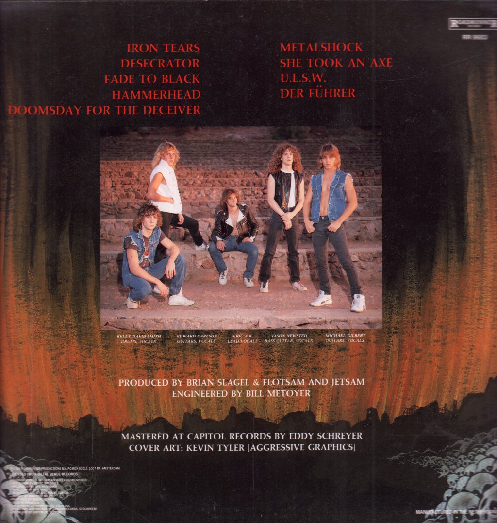 Flotsam And Jetsam - Doomsday For The Deceiver - Lp
