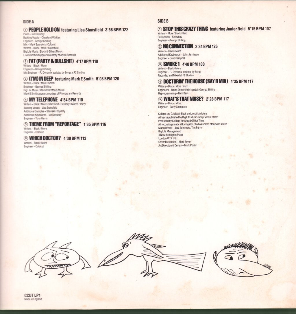 Coldcut - What's That Noise? - Double Lp