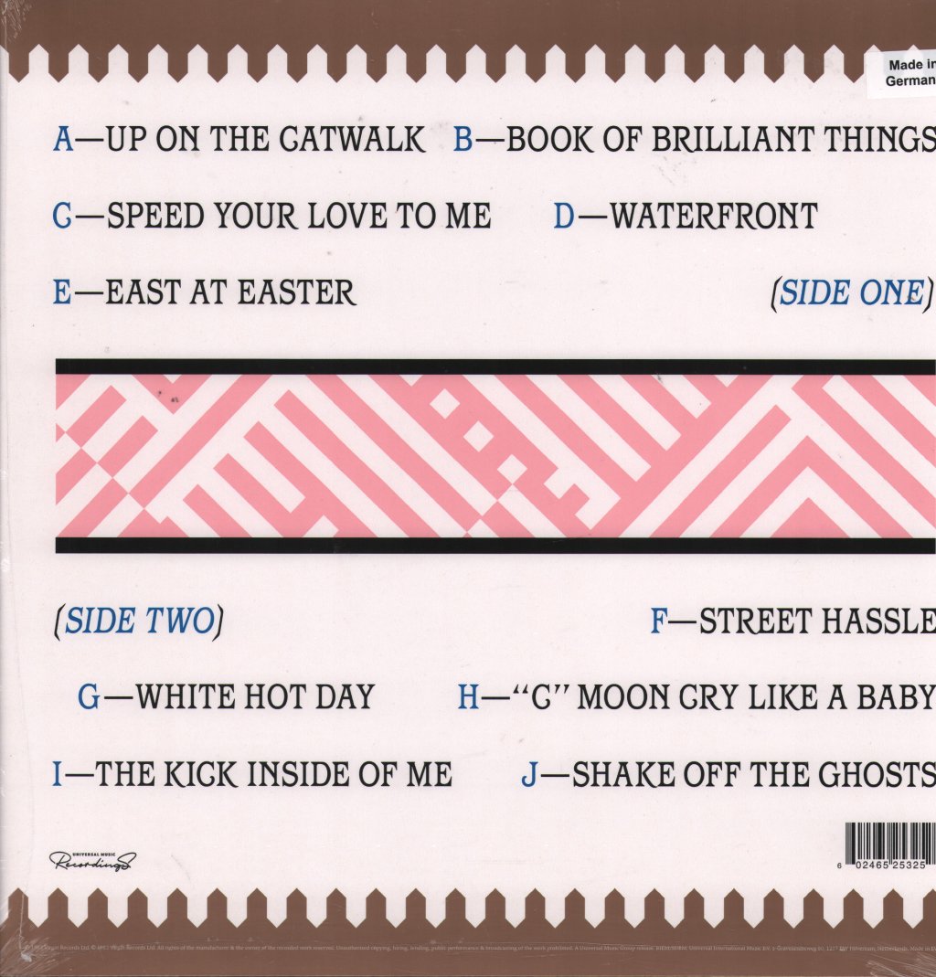 Simple Minds - Sparkle In The Rain - Lp