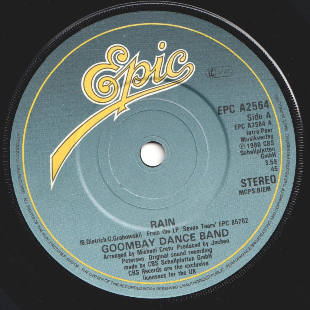 Goombay Dance Band - Rain - 7 Inch