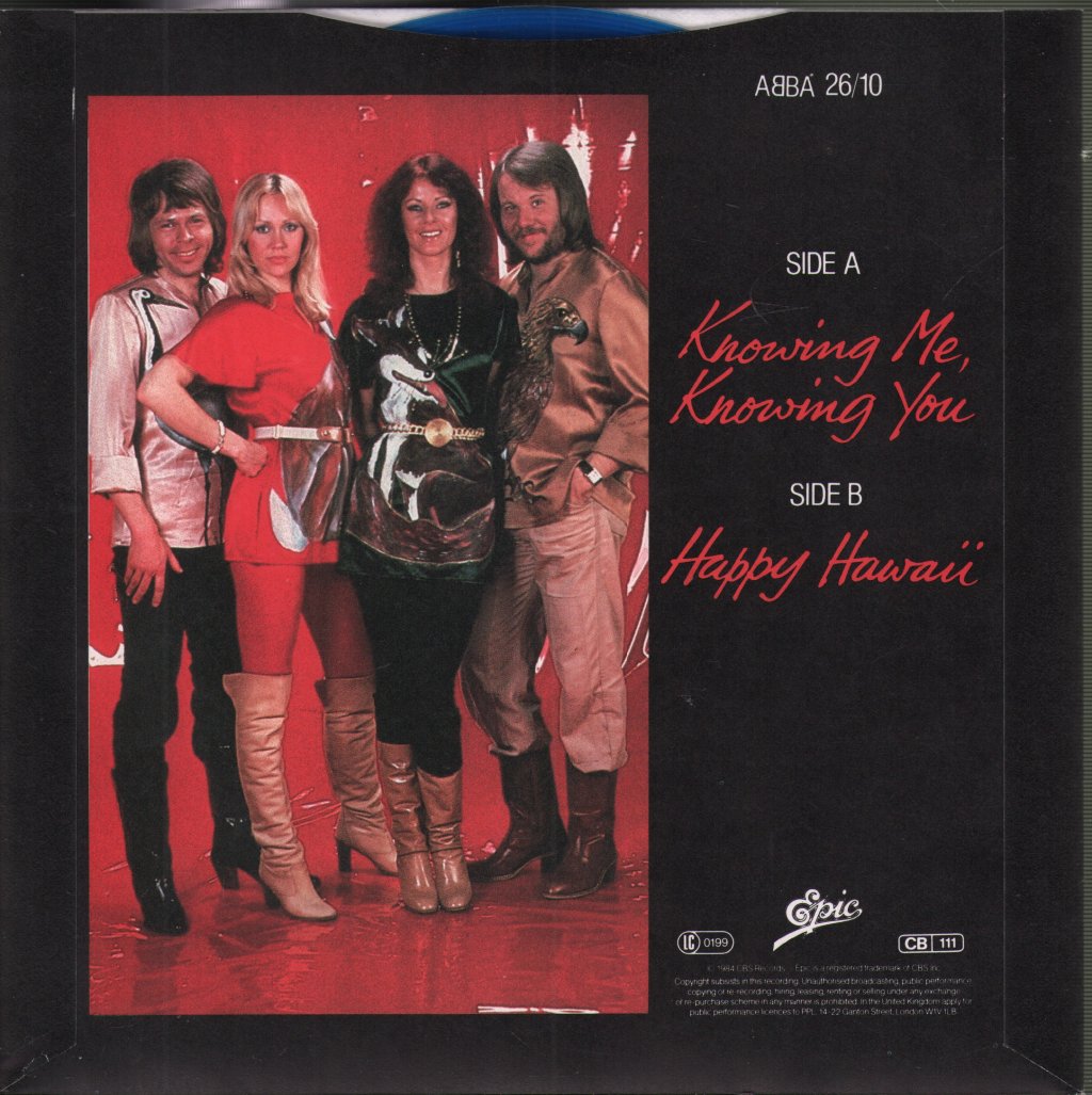 ABBA - Knowing Me Knowing You - 7 Inch