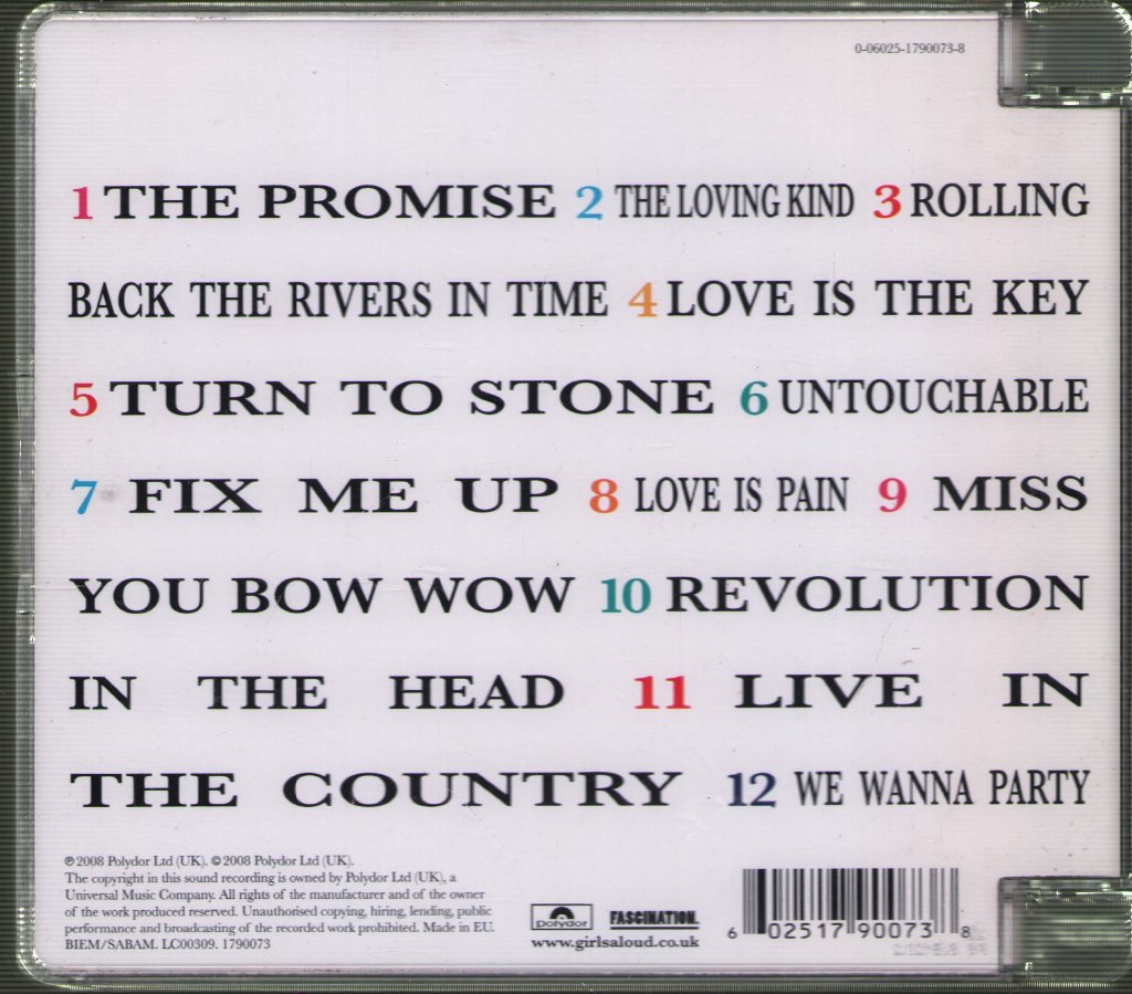 Girls Aloud - Out Of Control - Cd