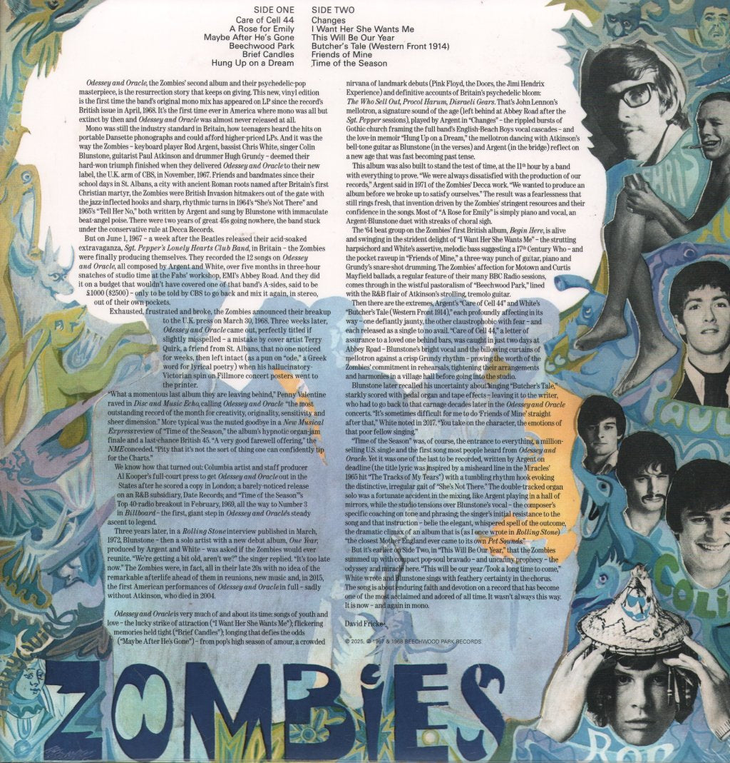 Zombies - Odyssey and Oracle - Lp