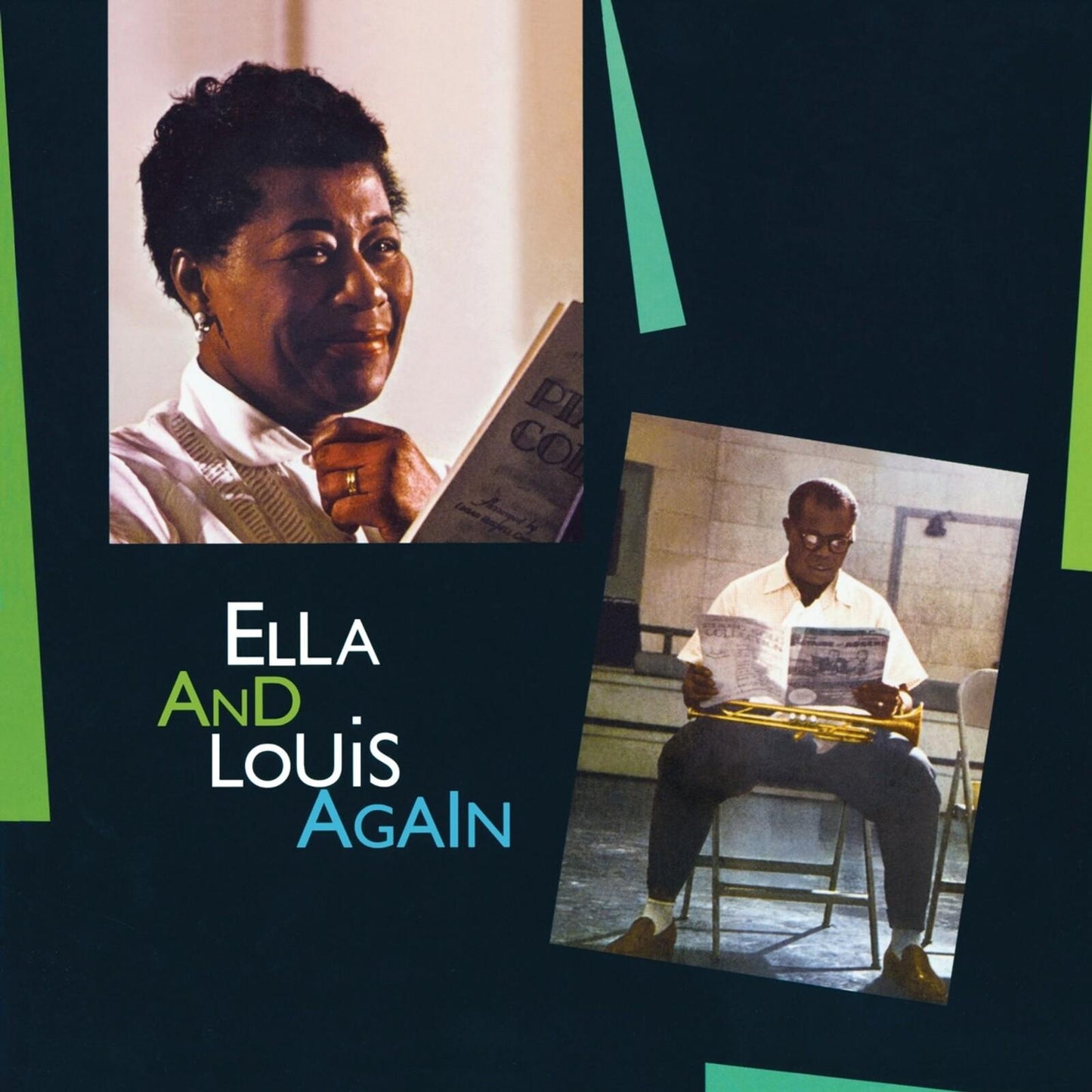 Ella Fitzgerald And Louis Armstrong - Ella & Louis Again (Limited Edition Green Vinyl) - Lp