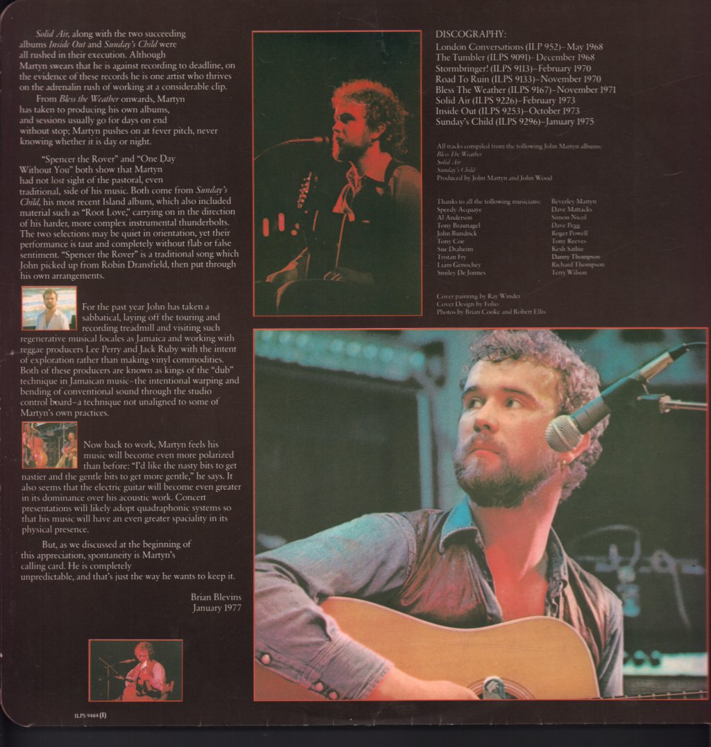 John Martyn - So Far So Good - Lp