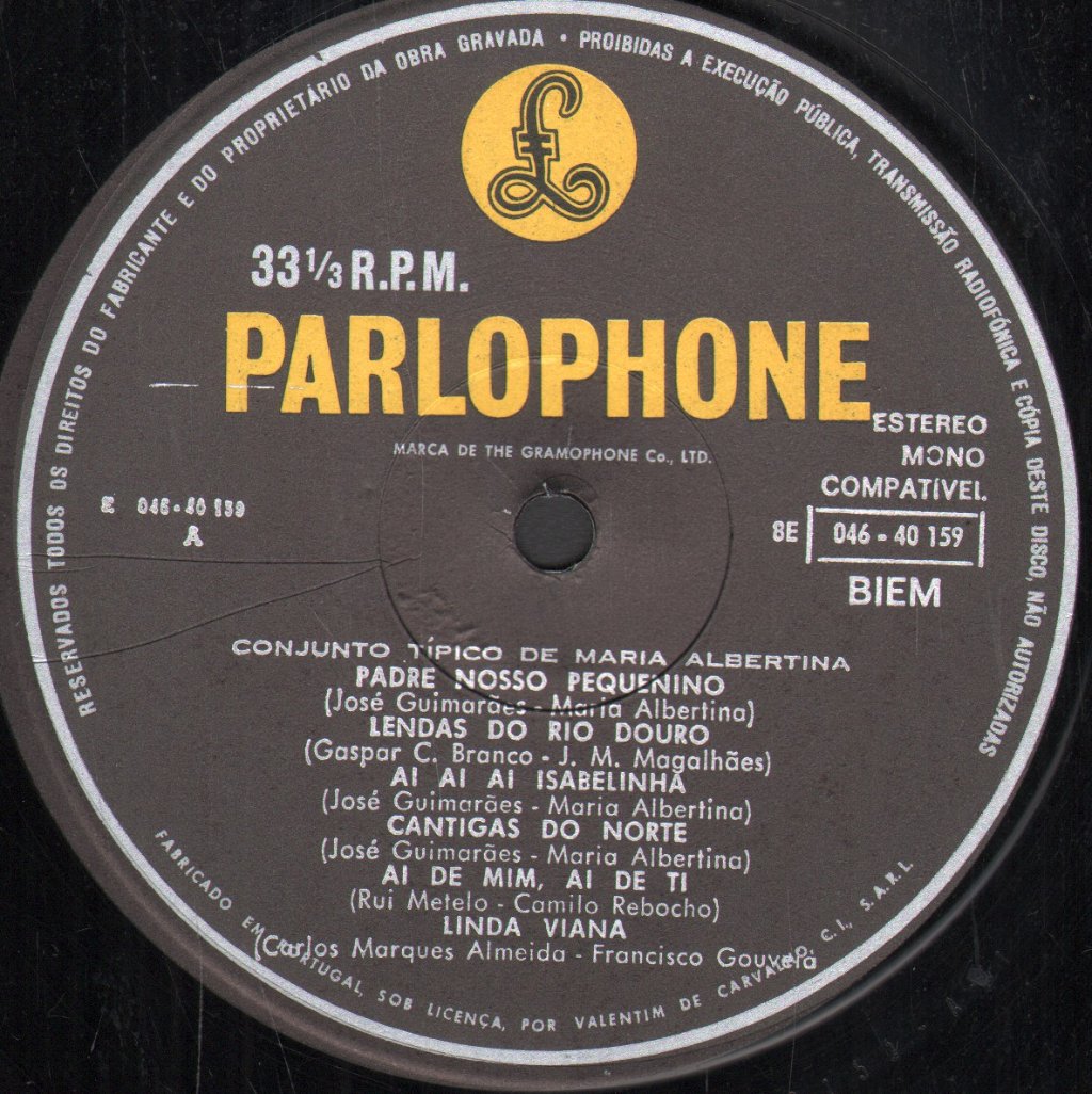 Conjunto Maria Albertina - Padre Nosso Pequenino - Lp