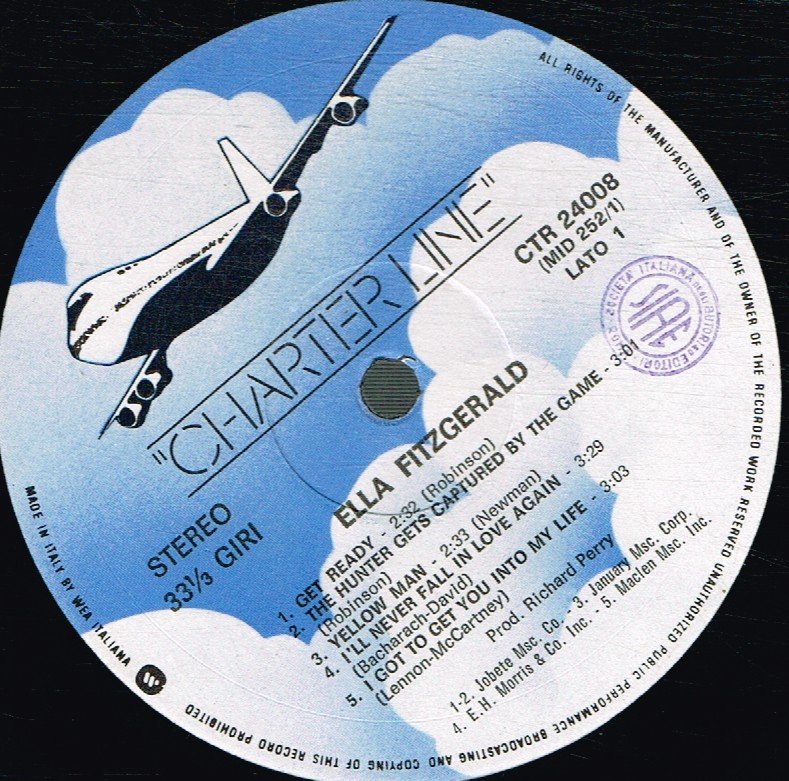 Ella Fitzgerald - Ella Fitzgerald - Lp