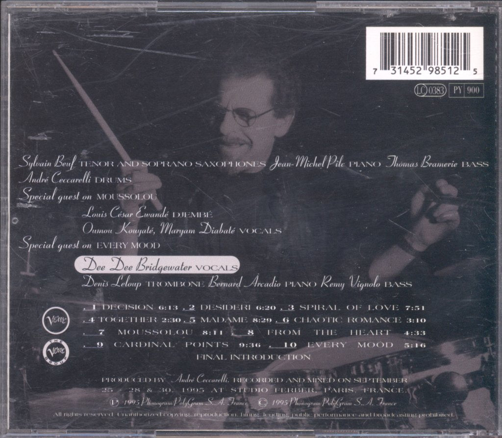 André Ceccarelli - From The Heart - Cd