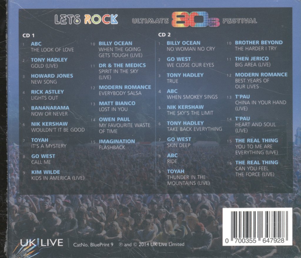 Various - Let’s Rock Ultimate 80s Festival - Cd Set