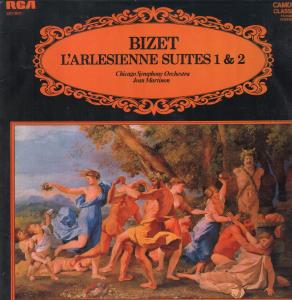 Jean Martinon / Chicago Symphony Orchestra - Bizet - L'arlesienne Suites 1 & 2 - Lp