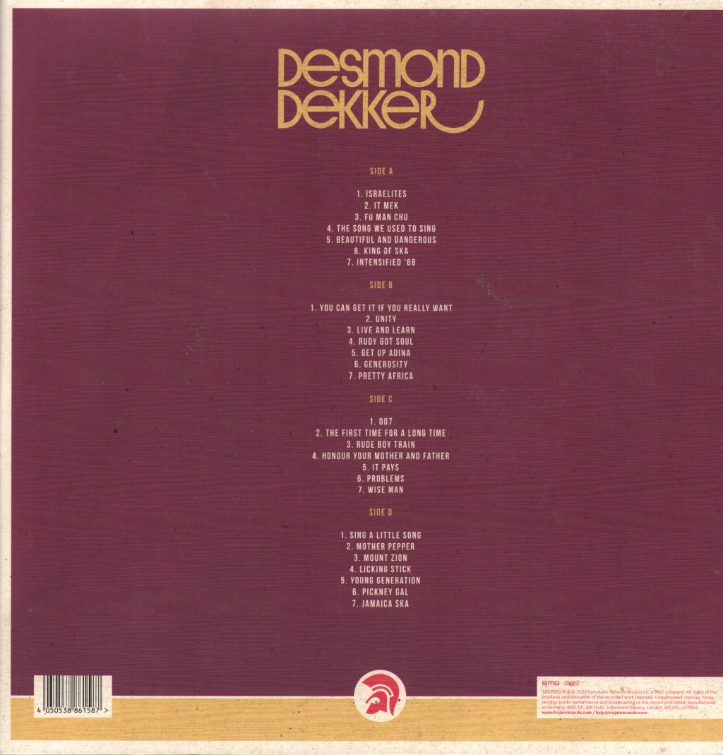 Desmond Dekker - Essential Artist Collection - Double Lp