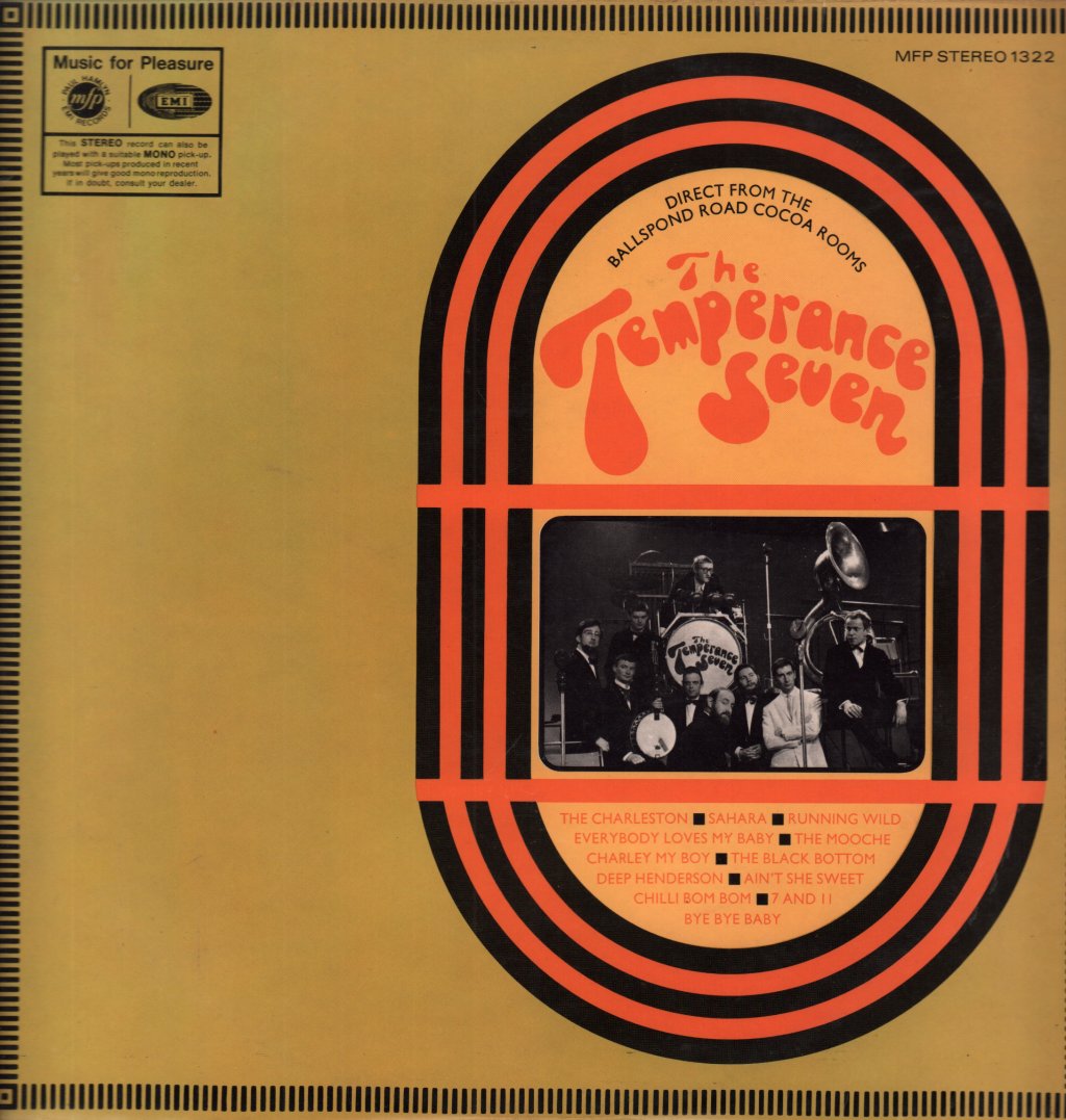 Temperance Seven - Direct From The Ballspond Road Cocoa Rooms - Lp