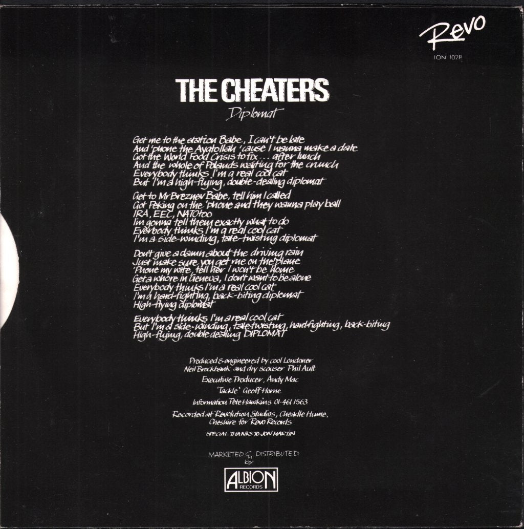 Cheaters - Spirit In The Sky - 7 Inch