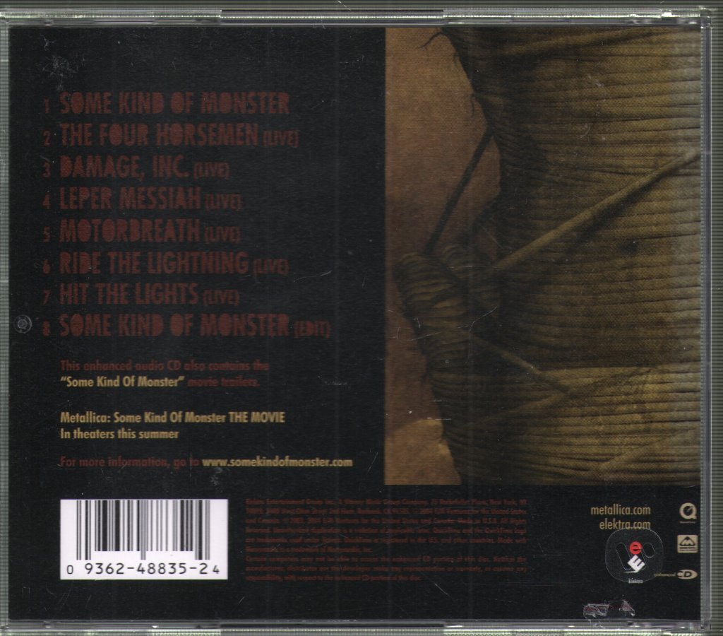 Metallica - Some Kind Of Monster - Cd