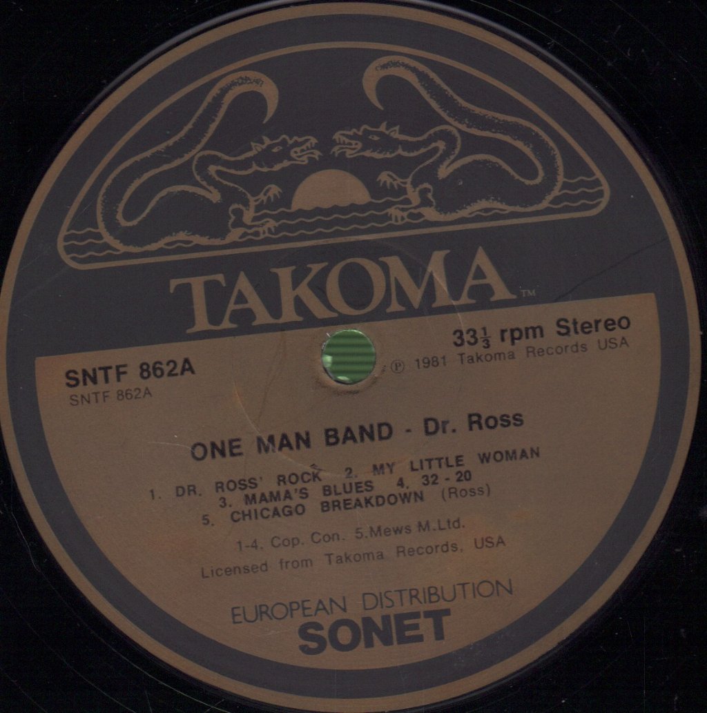 Doctor Ross - One Man Band - Lp