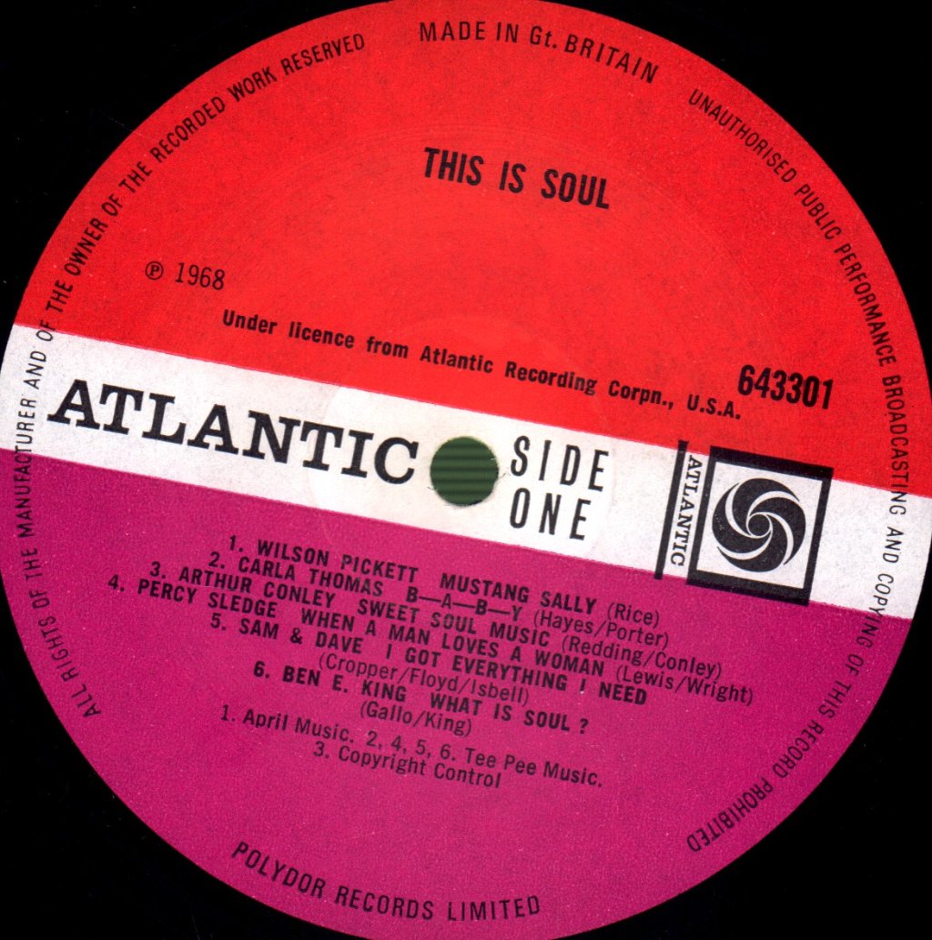 Various Artists - This Is Soul - Lp