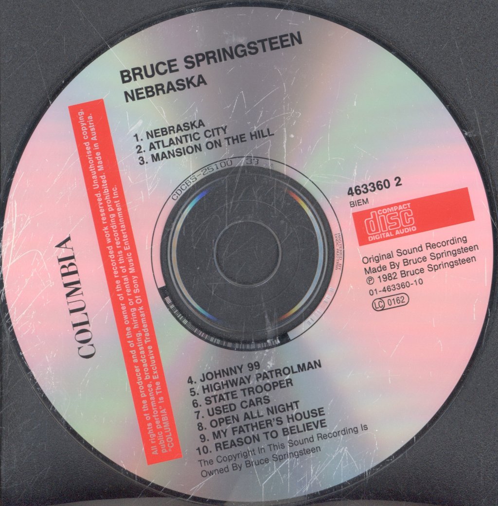 Bruce Springsteen - Nebraska - Cd