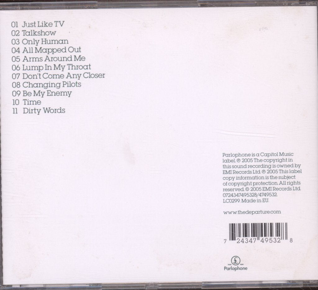 Departure (Indie Group) - Dirty Words - Cd