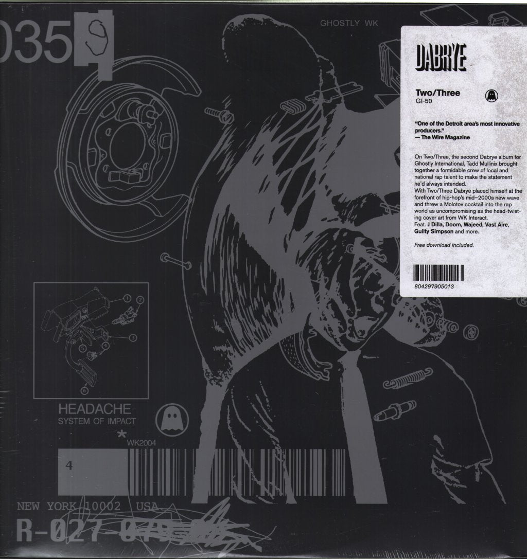 Dabrye - Two/Three - Double Lp