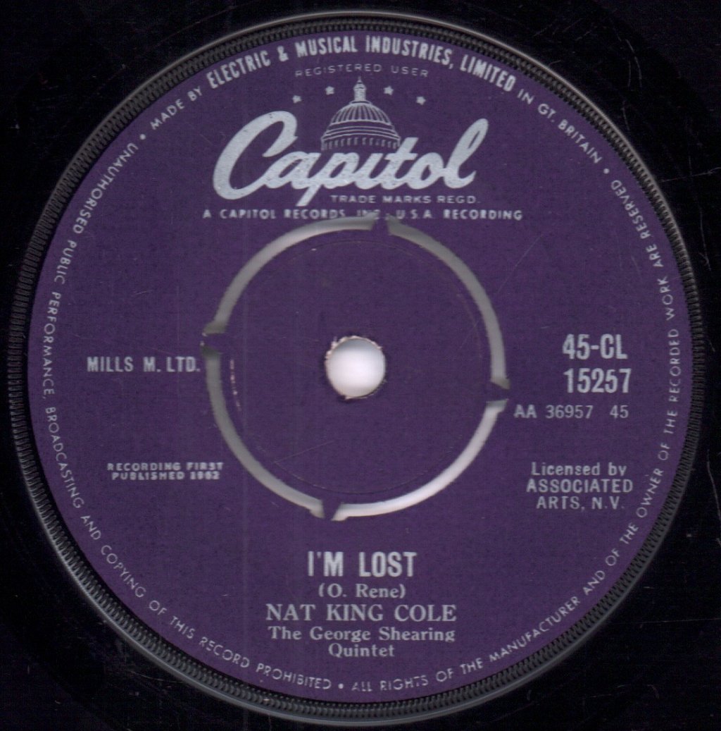 Nat King Cole - Let There Be Love - 7 Inch