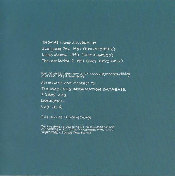 Thomas Lang - Outside Over There - A Retrospective - Cd