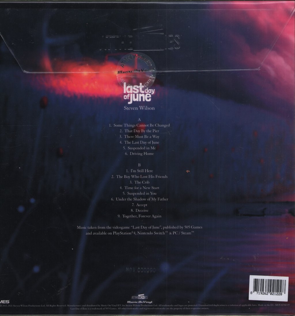 Steven Wilson - Last Day Of June - Lp
