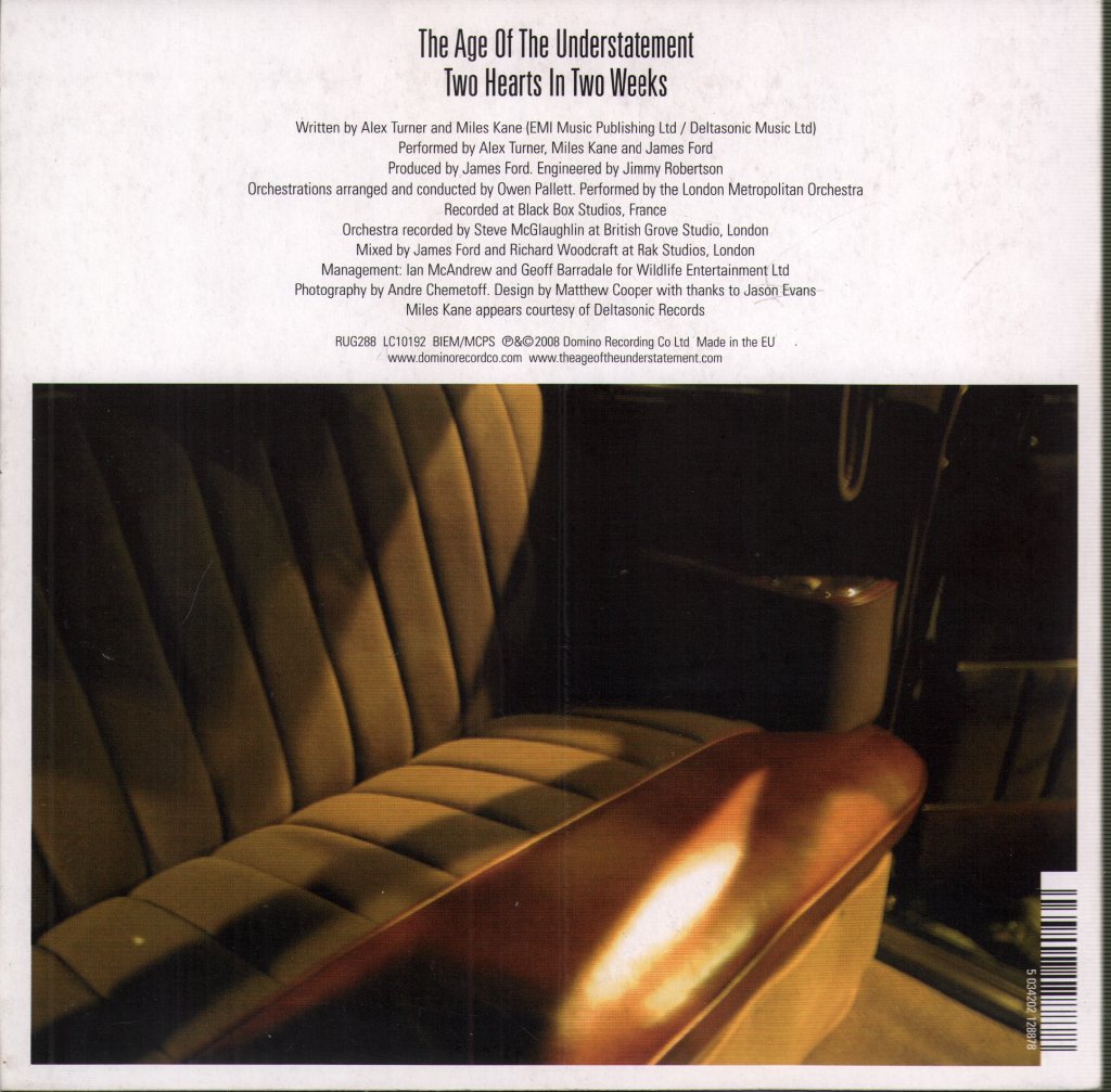 Last Shadow Puppets - Age Of The Understatement - 7 Inch