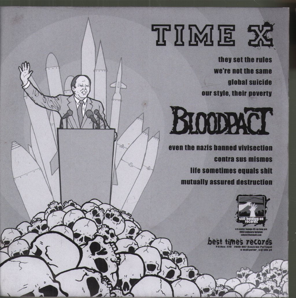 Bloodpact/Time X - Bloodpact/Time X - 7 Inch