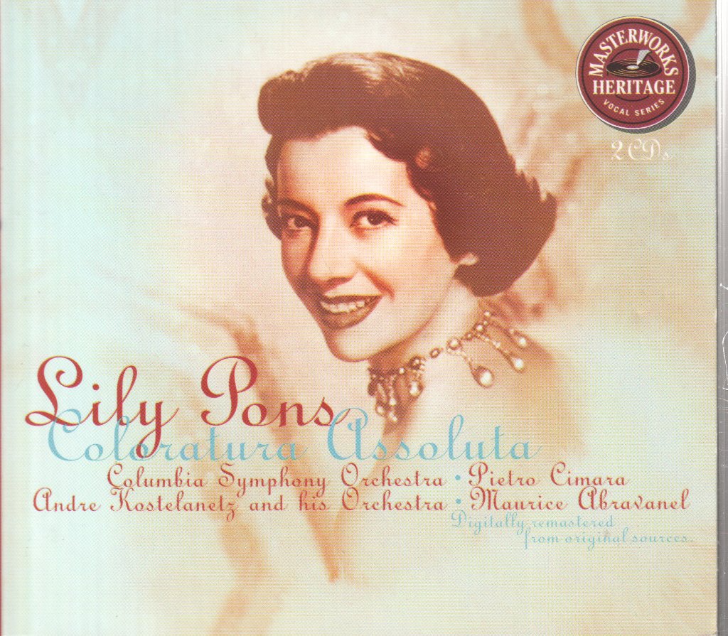 Lily Pons - Coloratura Assoluta - Double Cd