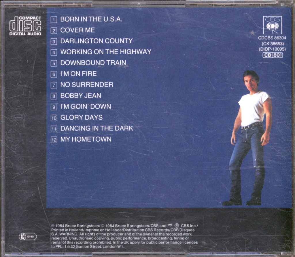 Bruce Springsteen - Born In The Usa - Cd