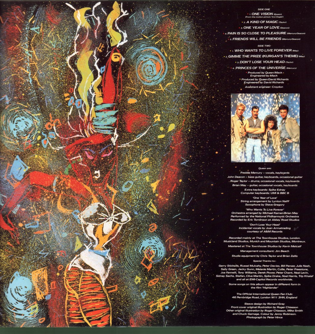 Queen - A Kind Of Magic - Lp