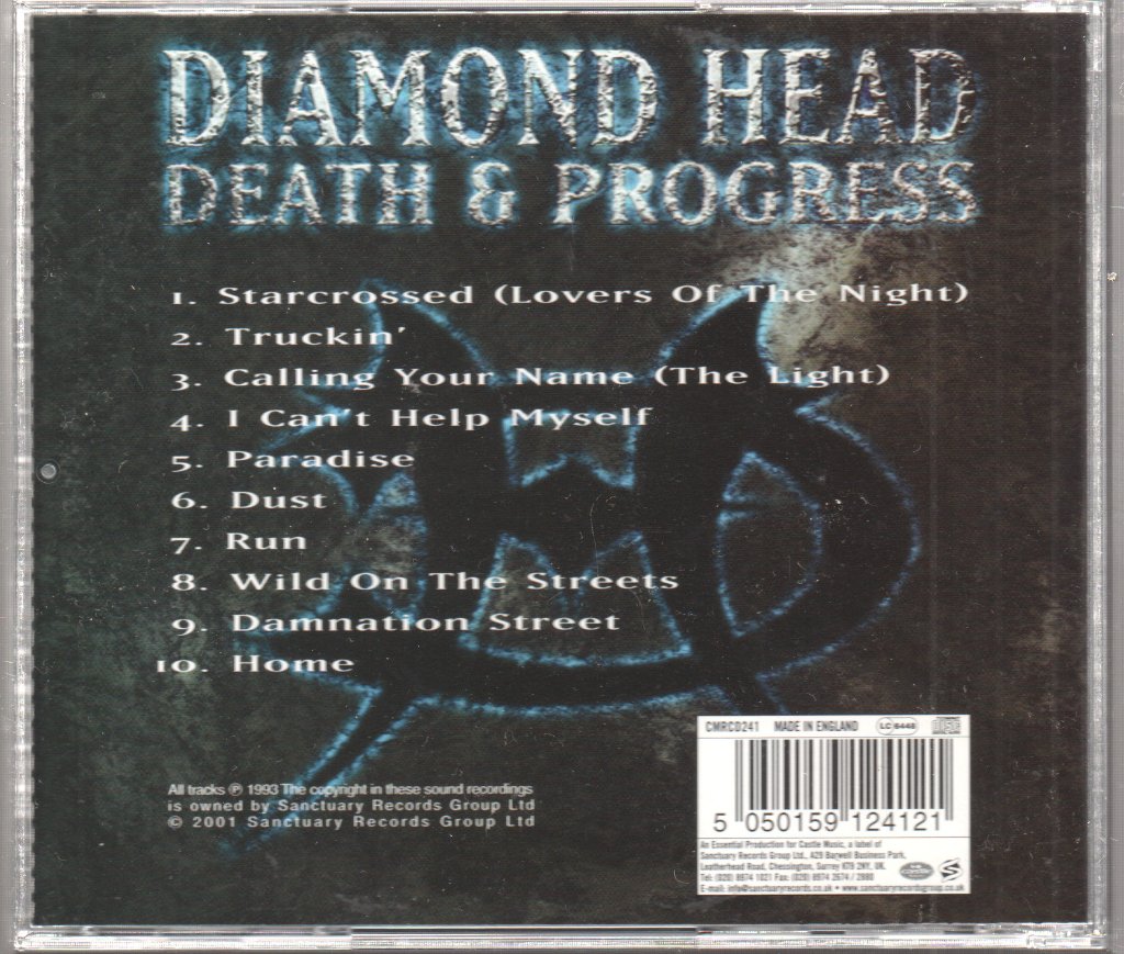 Diamond Head (Nwobhm Group) - Death & Progress - Cd