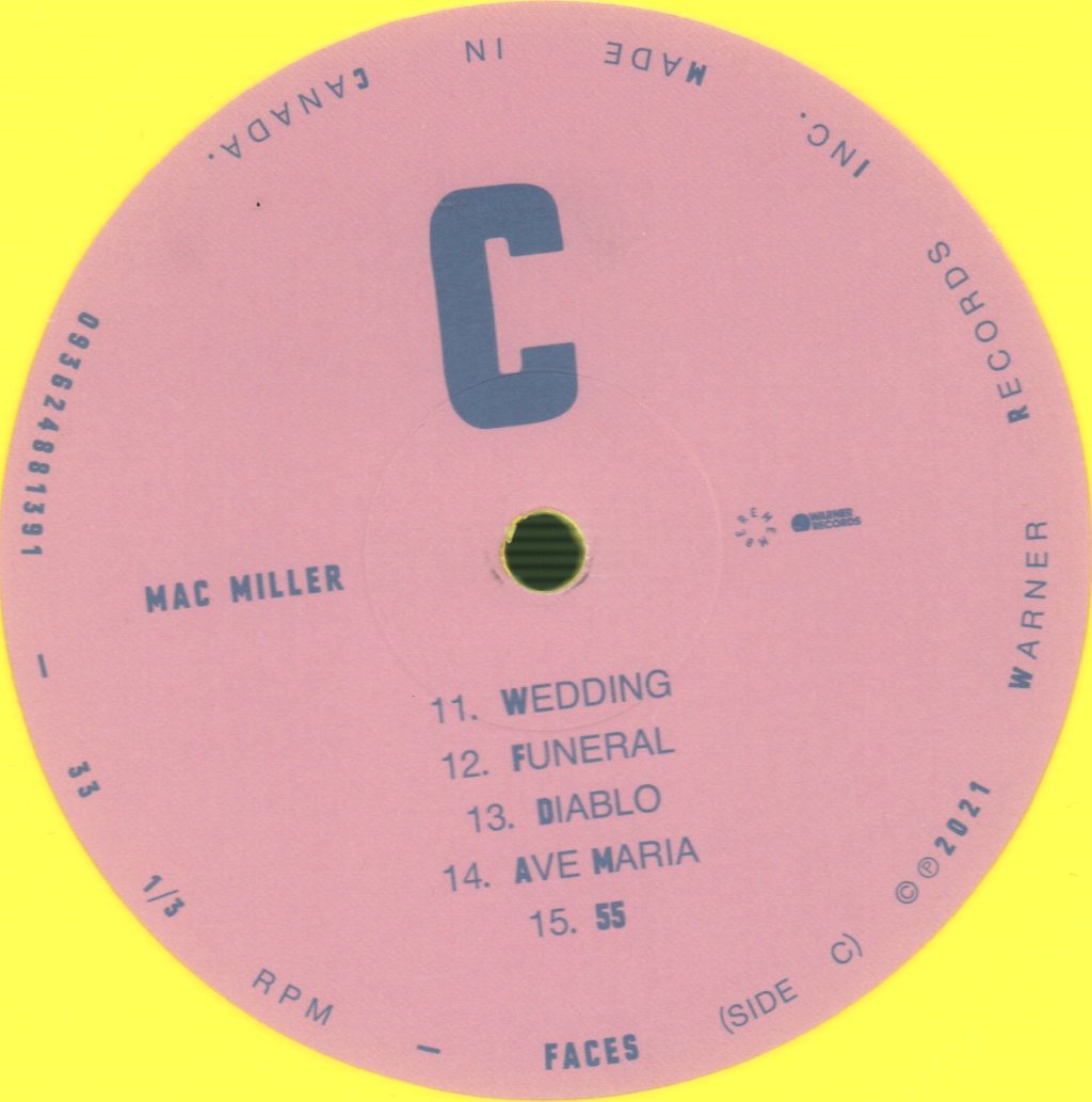 Mac Miller - Faces - Triple Lp