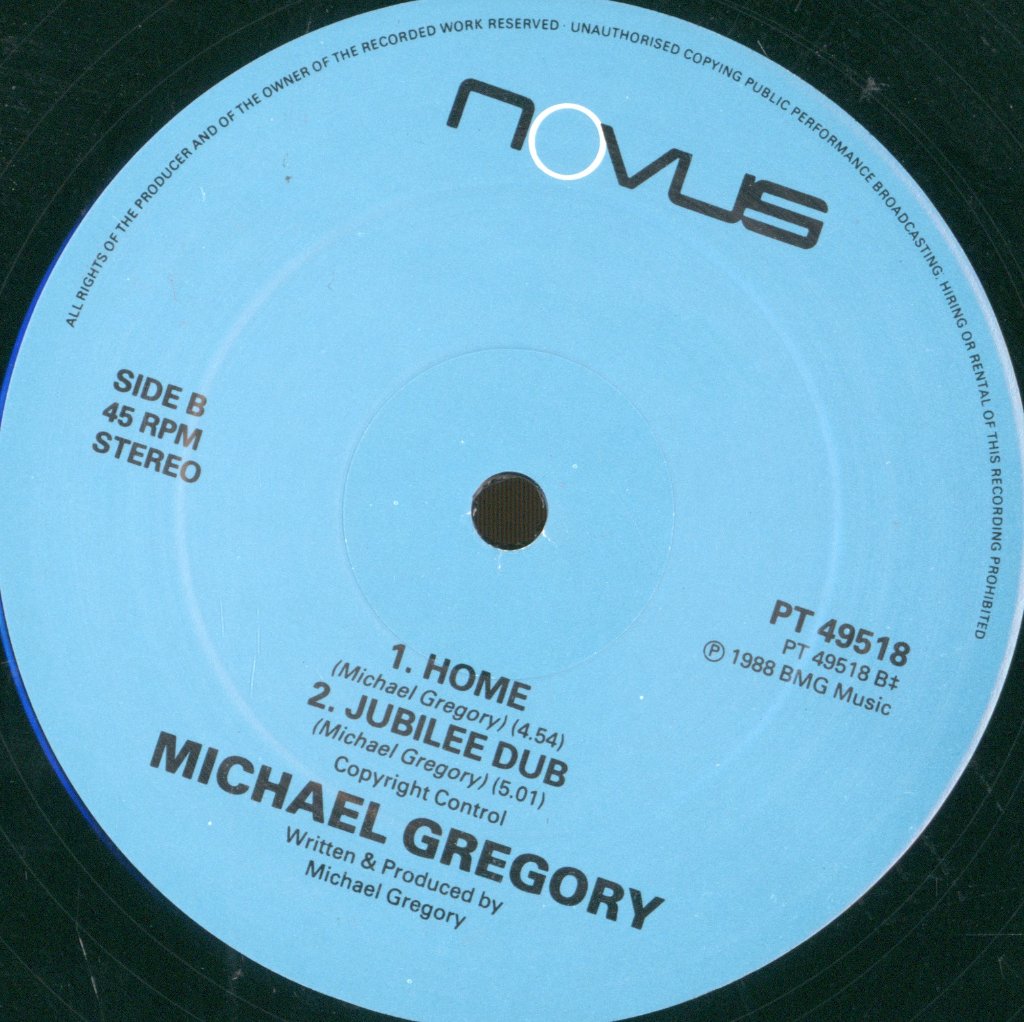 Michael Gregory - Jubilee - 12 Inch