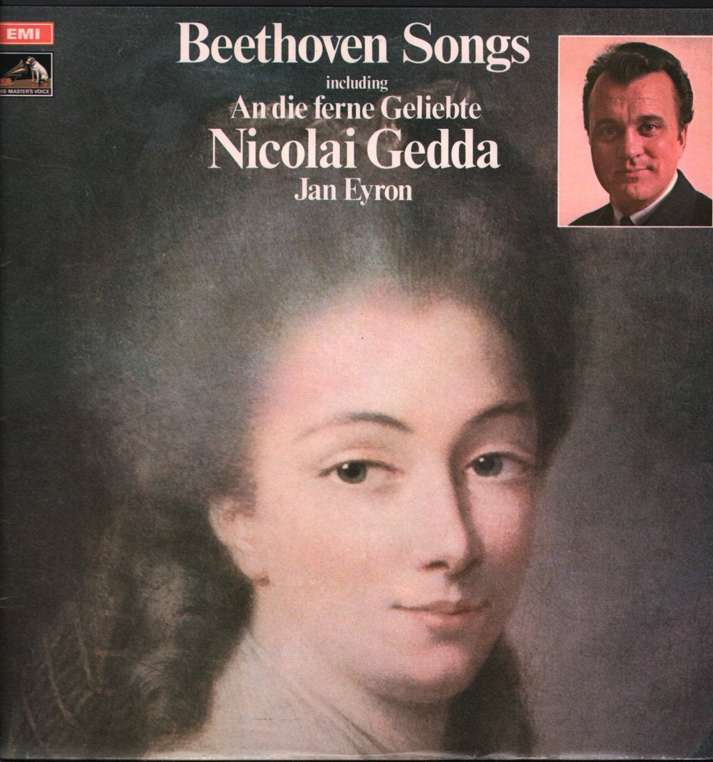Nicolai Gedda / Jan Eyron - Beethoven Songs Including "An Die Ferne Geliebte" - Lp