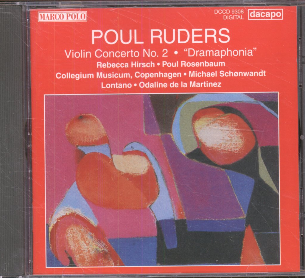 Odaline De La Martinez - Poul Ruders - Violin Concerto No. 2 "Dramaphonia" - Cd