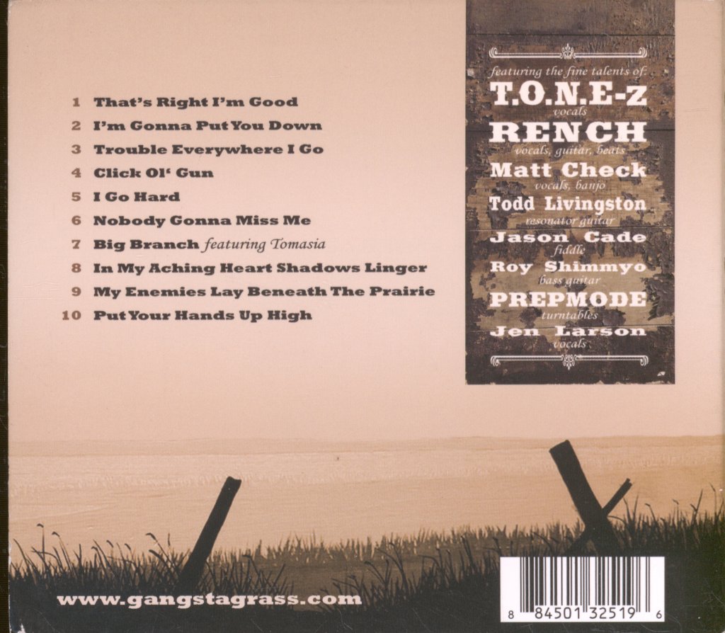 Gangstagrass - Lightning On The Strings, Thunder On The Mic - Cd